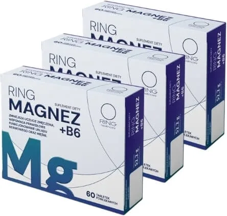 Ring Magneziu + B6 60 comprimate Multipack x 3 — preț și oferte