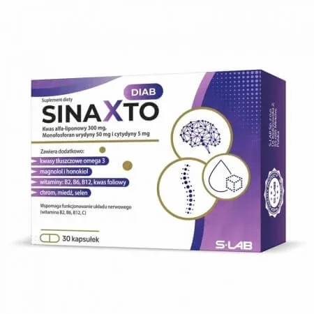Sinaxto Diab 30 capsule — preț și oferte