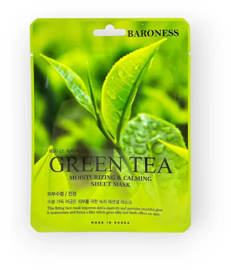 Baroness Green Tea Extract Sheet Mask ... — preț și oferte