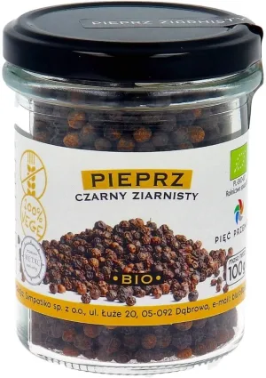 Five Transformations boabe de piper negru fără gluten BIO 100 g