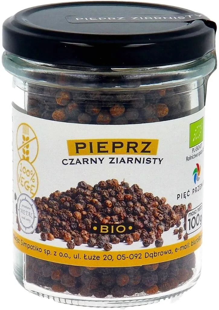 Five Transformations boabe de piper negru fără gluten BIO 100 g — preț și oferte