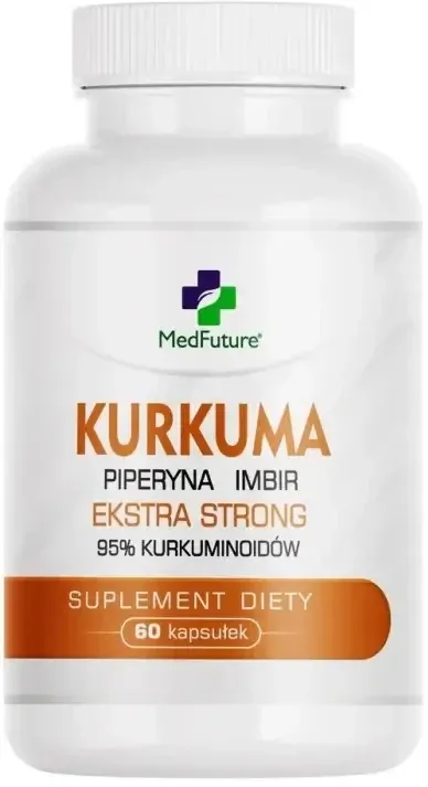 MedFuture Turmeric Extra Strong + Piperine + Ginger 60 capsule. — preț și oferte
