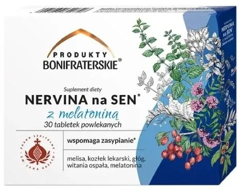 Nervina pentru somn cu melatonină Bonifrater Produse 30 ... — preț și oferte
