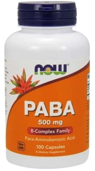 Now Foods PABA 500 mg 100 capsule — preț și oferte