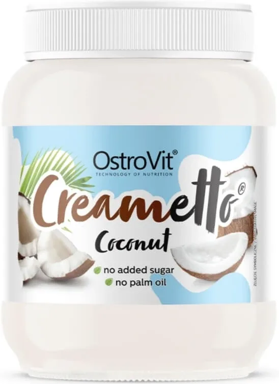 OstroVit Creametto cremă de nucă de cocos cu chipsuri 320 g — preț și oferte