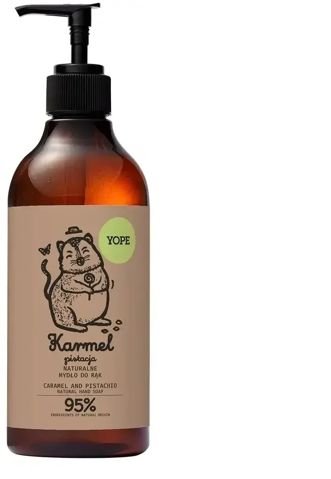 YOPE Săpun de mână natural Caramel & Pistachio 500 ml — preț și oferte