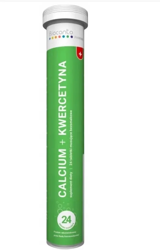 Calciu 300 mg + Quercetin 60 mg 24 comprimate efervescente — preț și oferte