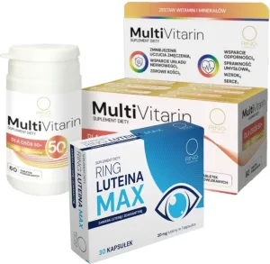 Ring Lutein Max 30 capsule + Ring MultiVitarin pentru persoanele ...