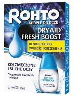 Rohto RDA Fresh Boost picături pentru ochi 10 ml — preț și oferte