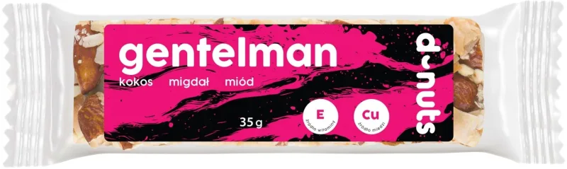 D-nuts Gentelman bar 35 g — preț și oferte