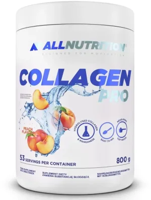 Allnutrition Colagen Pro aromă de piersici 800 g