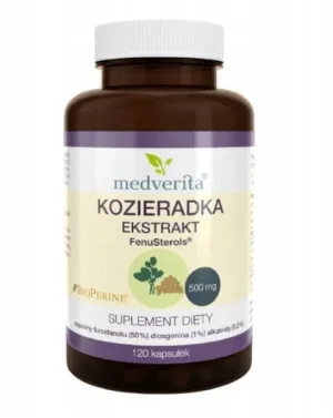 Medverita Fenugreek 120 capsule