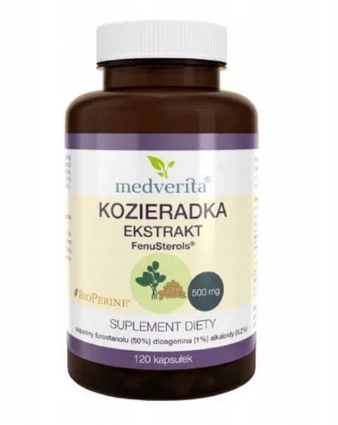 Medverita Fenugreek 120 capsule — preț și oferte