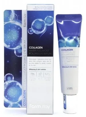 Farmstay Collagen Water Full Moist Rolling Eye Serum ...