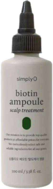 SimplyO Biotin fiolă tratament scalp fiolă împotriva ... — preț și oferte