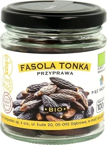 Cinci transformări Fasole tonka BIO 100 g — preț și oferte
