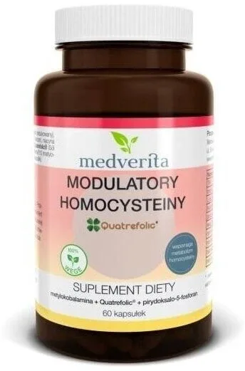 Medverita Modulatori de homocisteină 60 capsule — preț și oferte