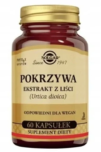 SOLGAR Urzică 60 capsule — preț și oferte
