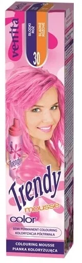 VENITA TRENDY COLOR Spumă 30 Roz dulce 75 ml — preț și oferte