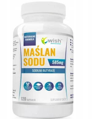 Wish Butyrate de sodiu 120 capsule