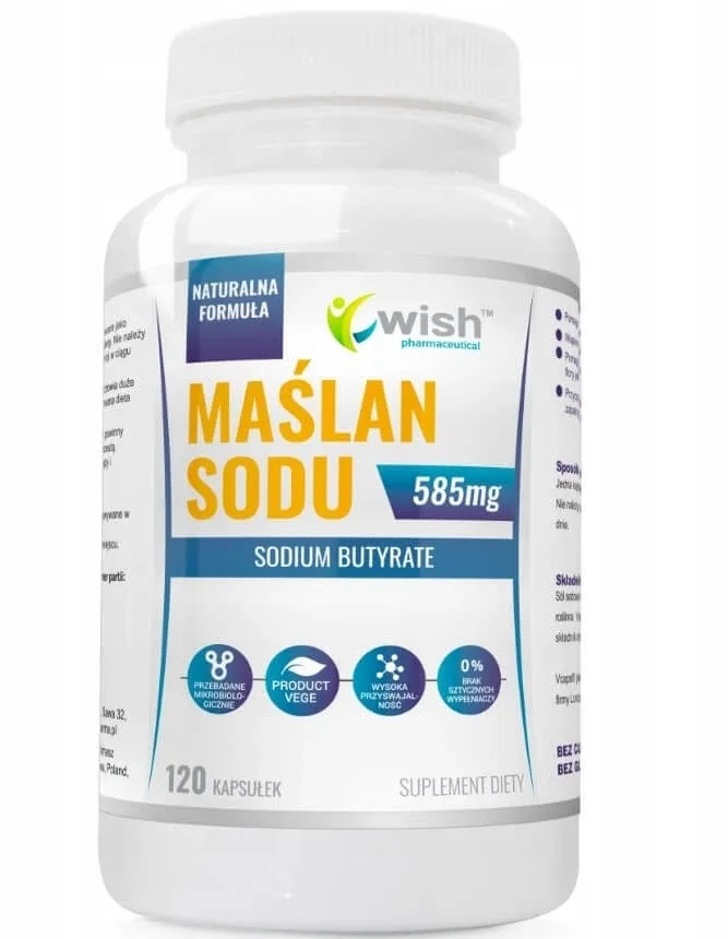 Wish Butyrate de sodiu 120 capsule — preț și oferte