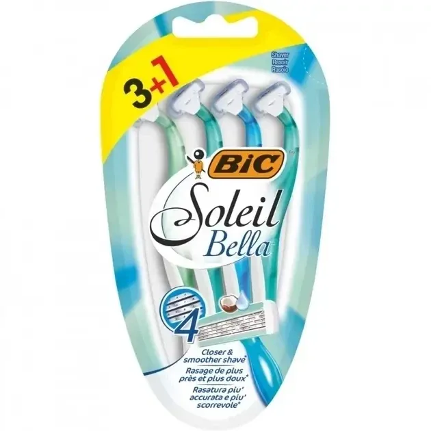 Aparat de ras Bic SOLEIL BELLA 3+1 — preț și oferte