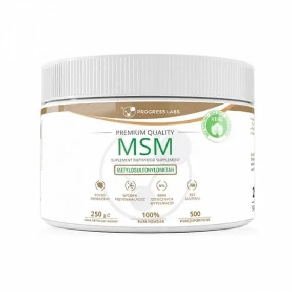 PROGRESS LABS MSM Sulf organic 250 g — preț și oferte