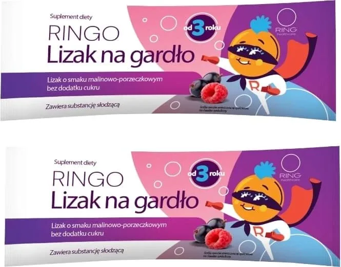 Ringo Acadea pentru gât cu aromă de zmeură și coacăze fără ... — preț și oferte