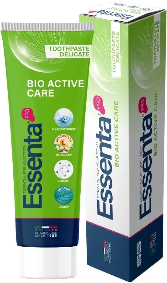 Essenta Bio Active Care pastă de dinți 75ml — preț și oferte