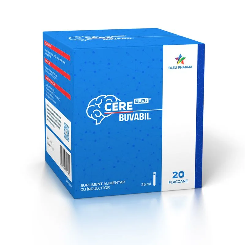 Cere Bleu buvabil, Bleu Pharma | 20 flacoane x 25ml — preț și oferte