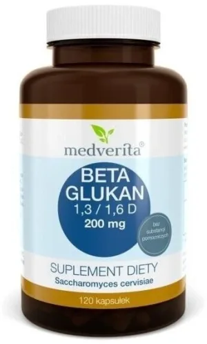 Medverita Beta Glucan 200 mg 120 capsule