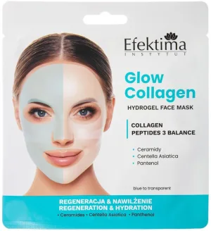 EFEKTIMA Mască de față Glow Collagen Hydrogel ...