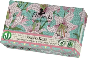 FLORINDA Săpun natural mozaic italian cu crin roz 200 g
