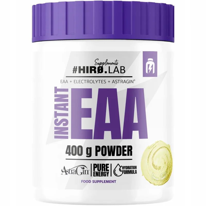 HIRO.LAB Aminoacizi cu aromă de lămâie 400 g — preț și oferte