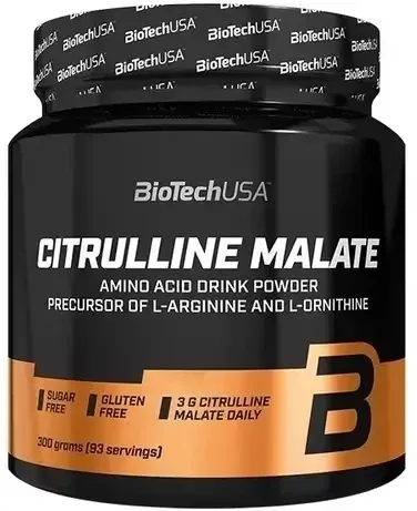 BioTech SUA Citrulină cu aromă de măr verde 300 g — preț și oferte