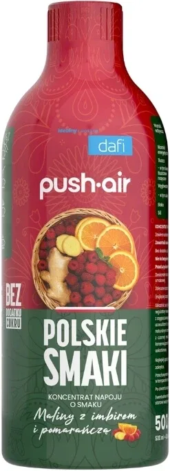 Apă concentrată Dafi PushAir Zmeură Ginger Portocală 500 ... — preț și oferte
