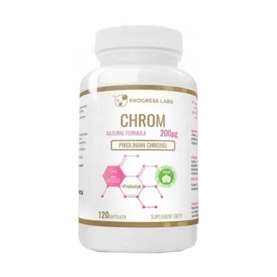 PROGRESS LABS Crom 200 uq 120 capsule — preț și oferte