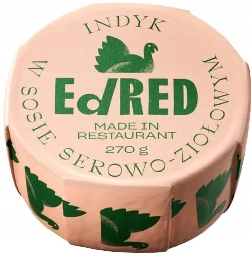 Ed Red Curcan cu brânză și sos de ierburi 270 g — preț și oferte