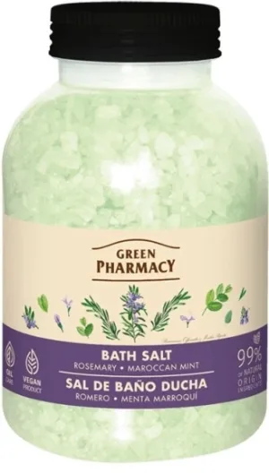 Farmacie verde Rozmarin și mentă marocană sare de baie 1 ...
