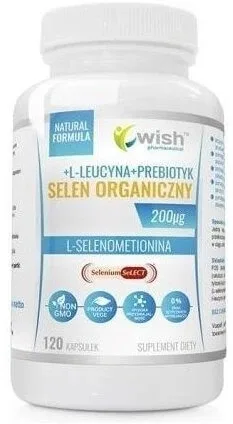 Wish Seleniu organic 200mcg 120 capsule