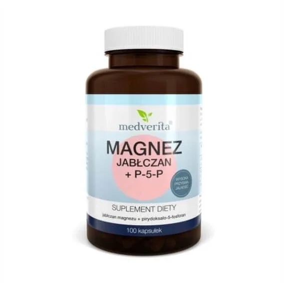 Medverita Malat de magneziu + P-5-P 100 capsule — preț și oferte