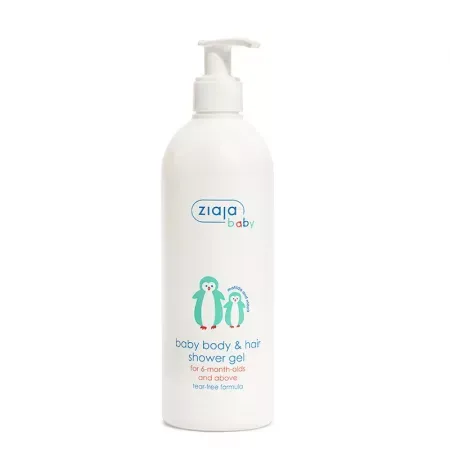 Gel de dus par si corp pentru copii, 6 luni+, Ziaja | 400 ml — preț și oferte