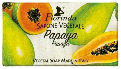 FLORINDA Săpun vegetal natural papaya 100 g — preț și oferte