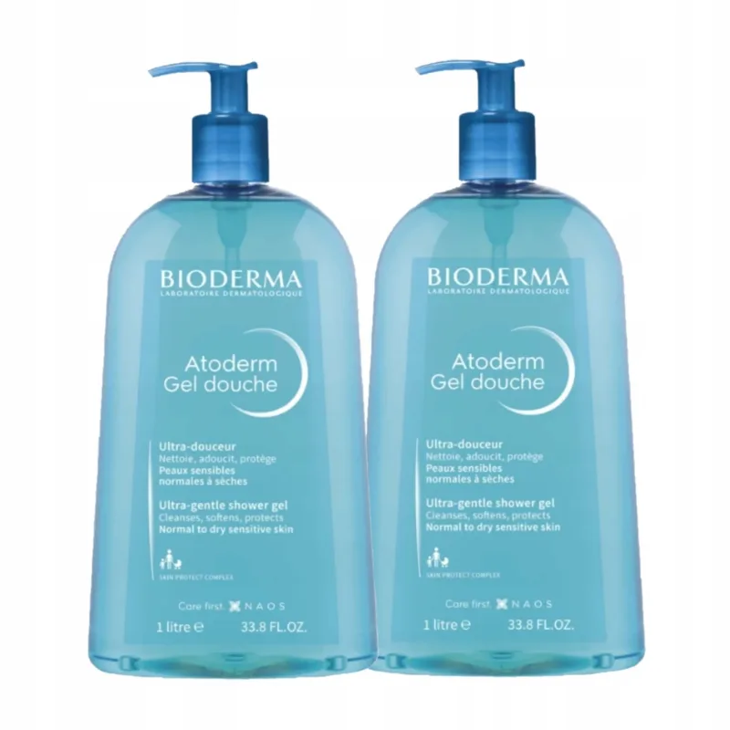 BIODERMA Atoderm Gel Douche 1 l Multi-pack × 2 — preț și oferte