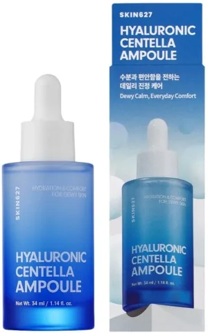 SKIN627 Hyaluron Centella Ampoule Hidratant și calmant pentru ...