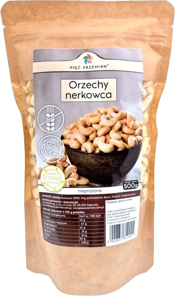 Five Transformations Nuci de caju 500 g — preț și oferte