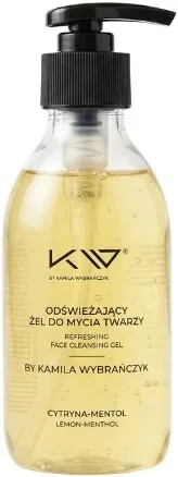 KAMILA WYBRAŃCZYK Gel de spălare facială răcoritor, lămâie ...