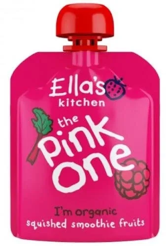 Bucătăria Ellei BIO Pink One smoothie de fructe cu rubarbă ... Ella's Kitchen — preț și oferte