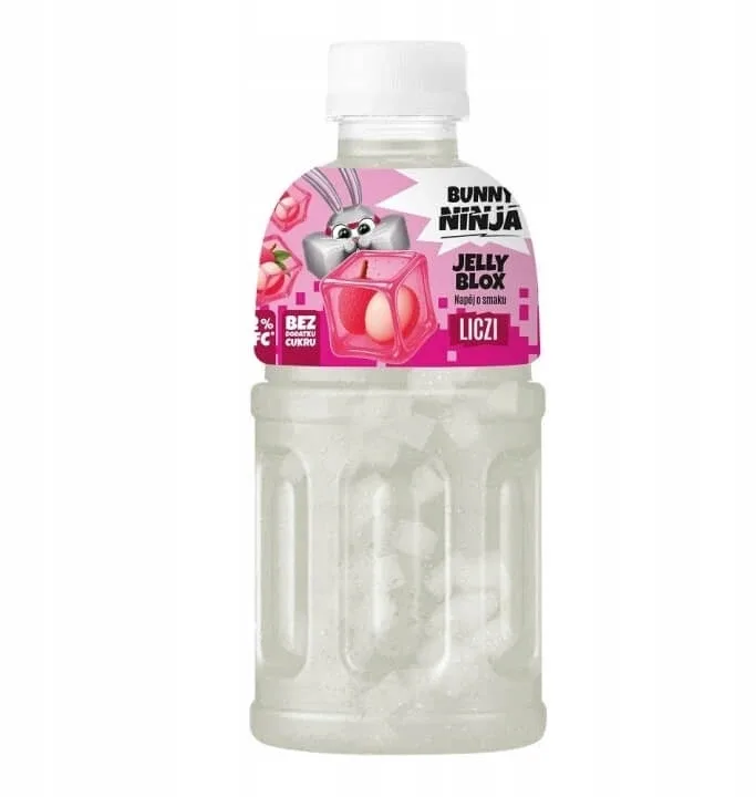 Bunny Ninja Jelly Blox lychee băutură 320 ml — preț și oferte