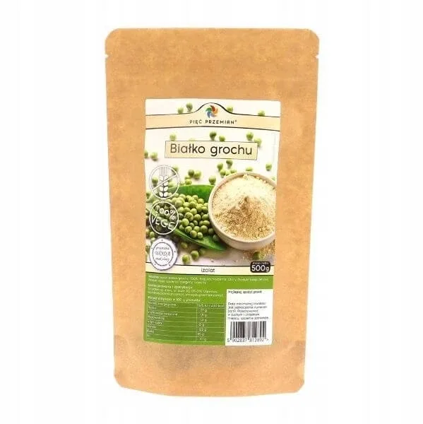 Cinci transformări Izolat de proteine de mazăre 500 g — preț și oferte